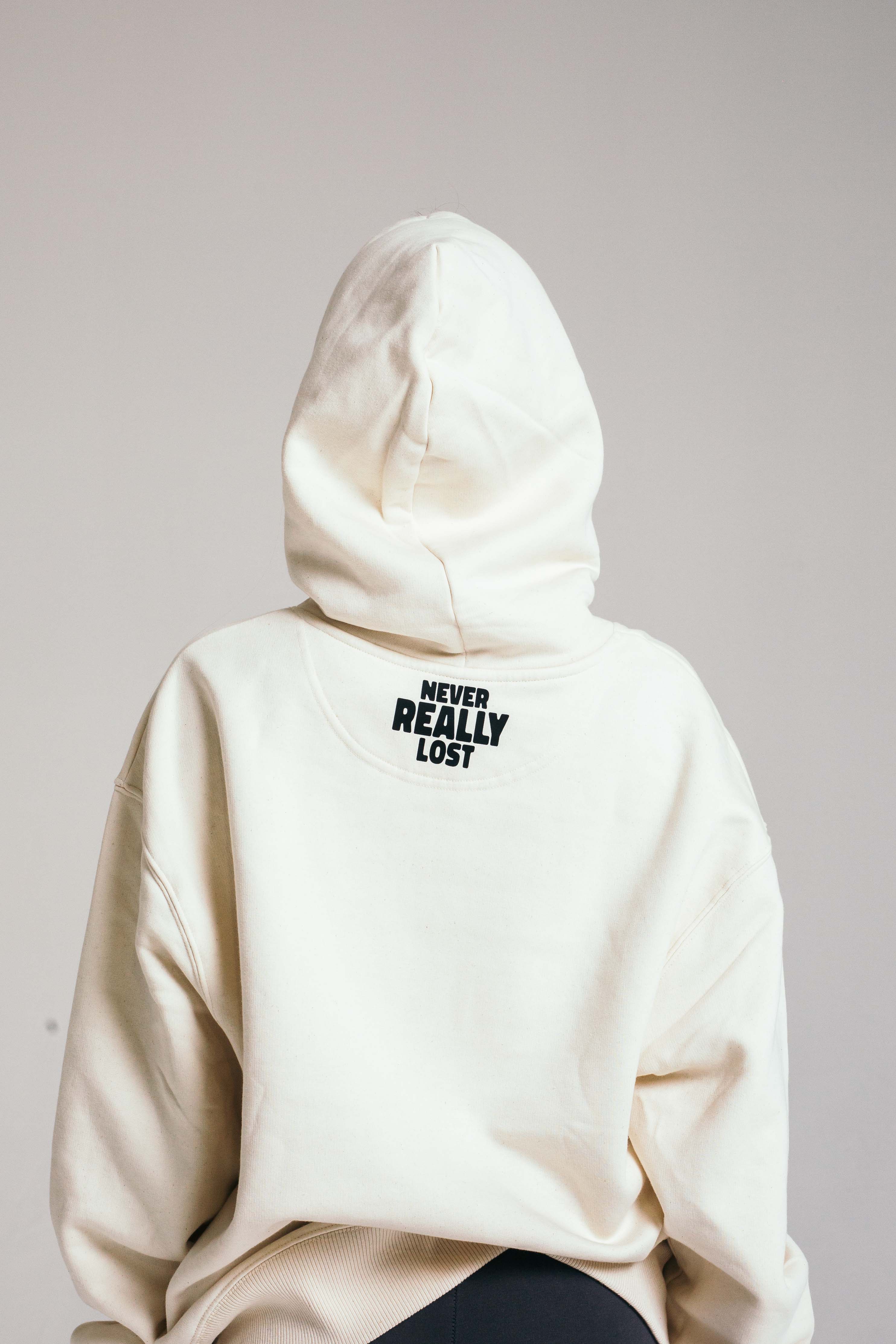 Never Really Lost Off White Donut Hoodie